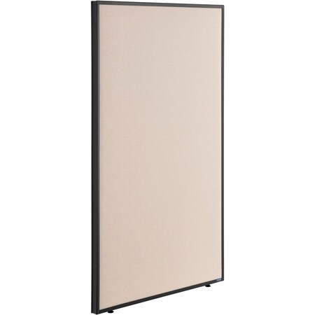 Global Industrial Office Partition Panel, 36-1/4W x 60H, Tan 238635TN
